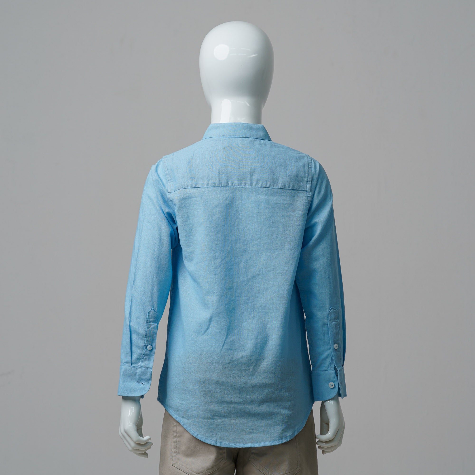 Boys Sky Blue Shirt - 2