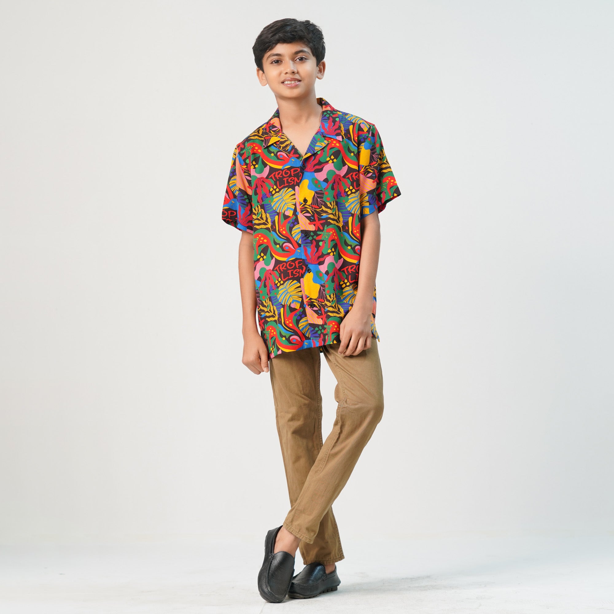 Boys Hawai Multi Color Shirt - 3