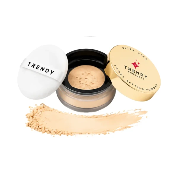 Trendy Beauties Ultra Fine Loose Setting Powder #01 Banana (12gm)