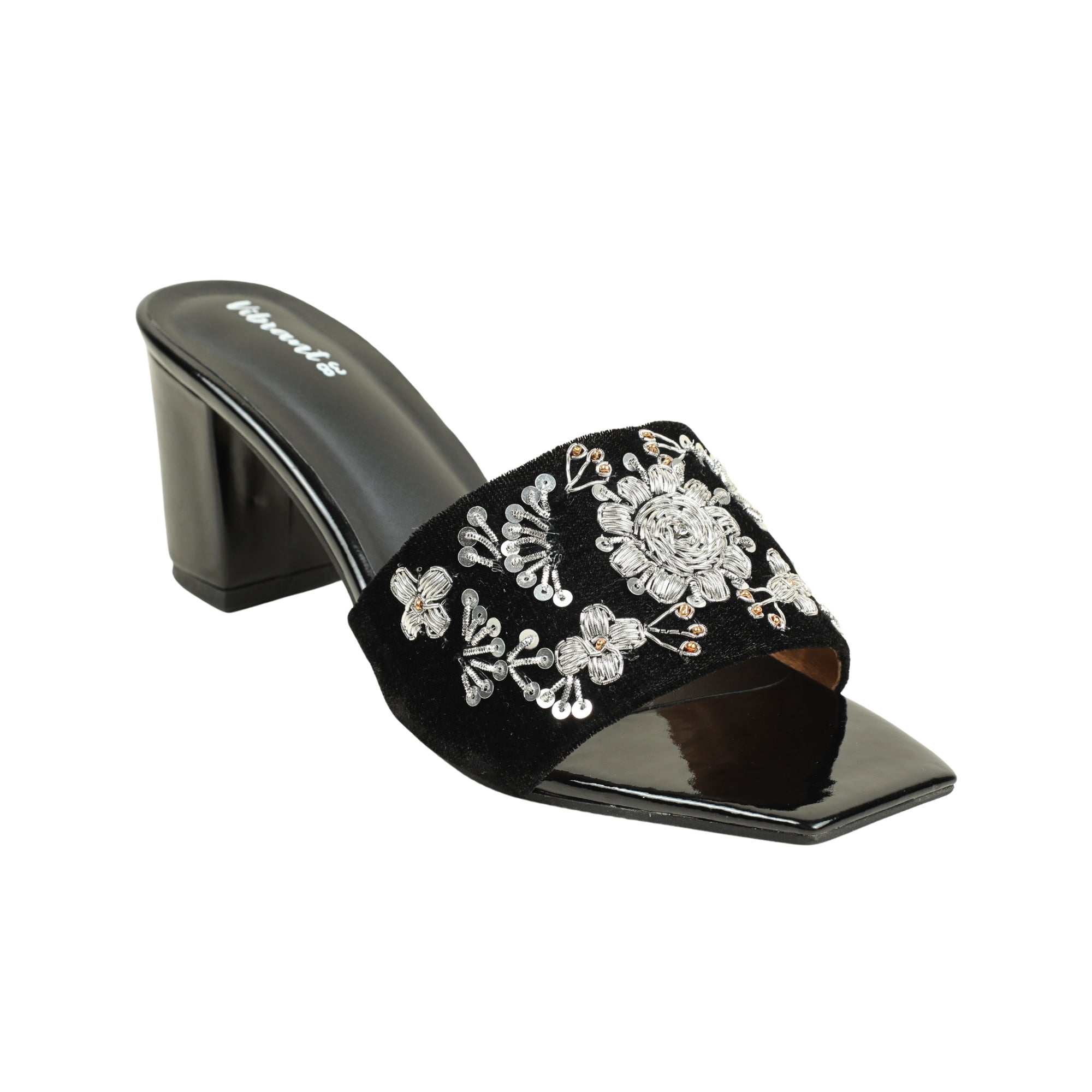 VIBRANT LADIES BLOCK HEEL - 2