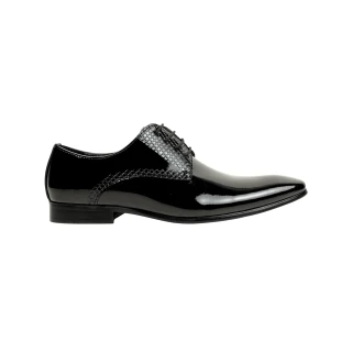 VIBRANT MEN'S GENUINE LEATHER FORMAL LACE-UP SHOE