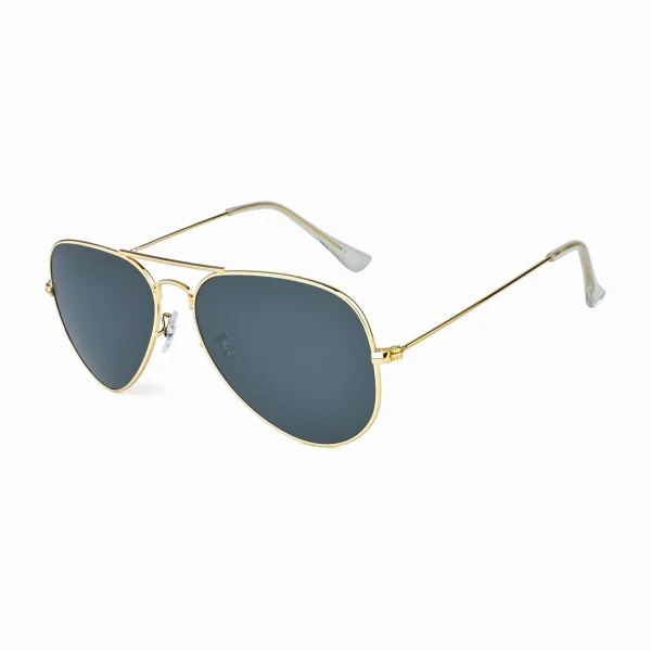 Double Bridge Golden Blue Sunglasses RBS 3025